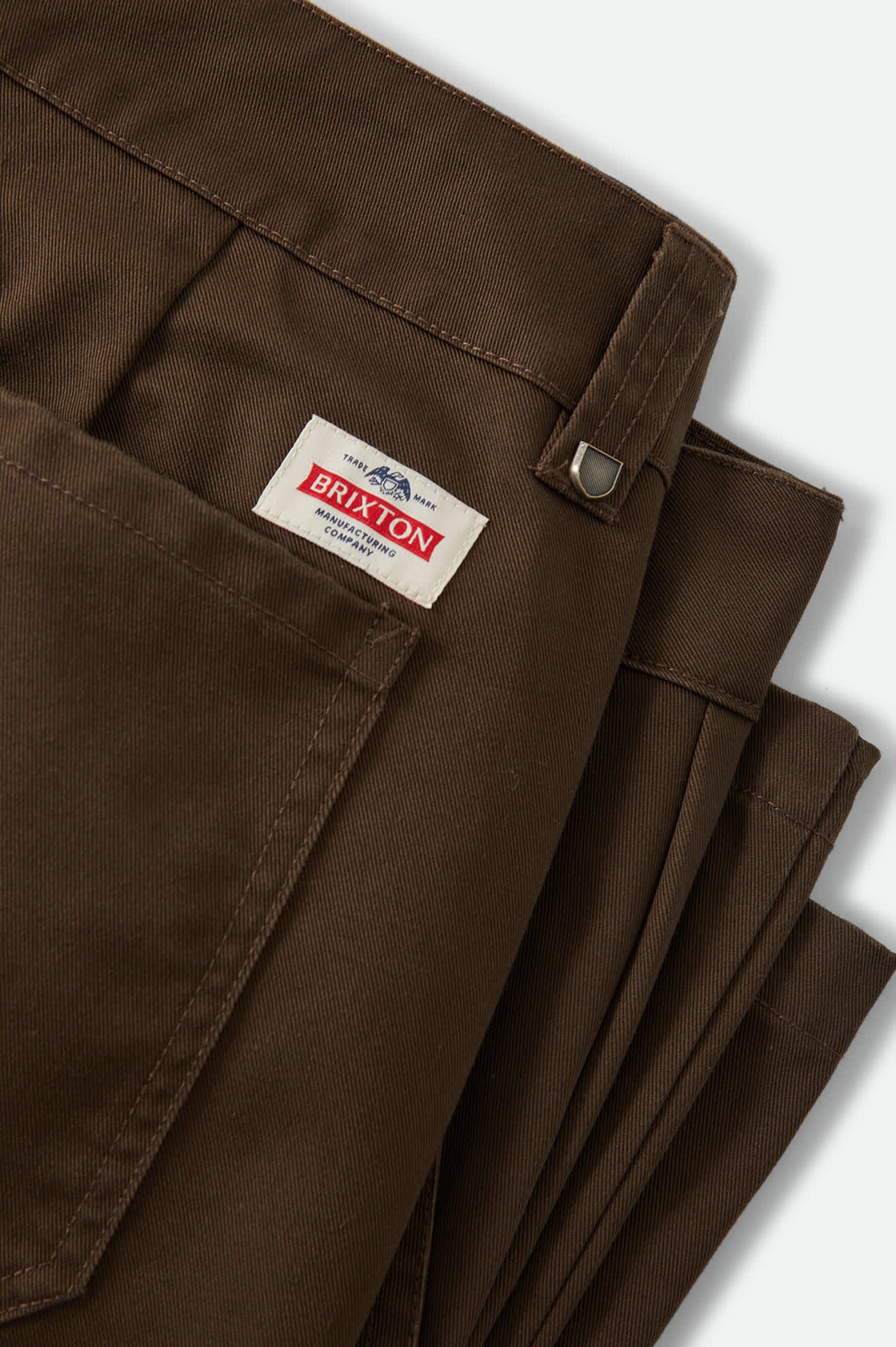 Men's Trademark Chino Pant in the color Walnut Brown - Additional Laydown image