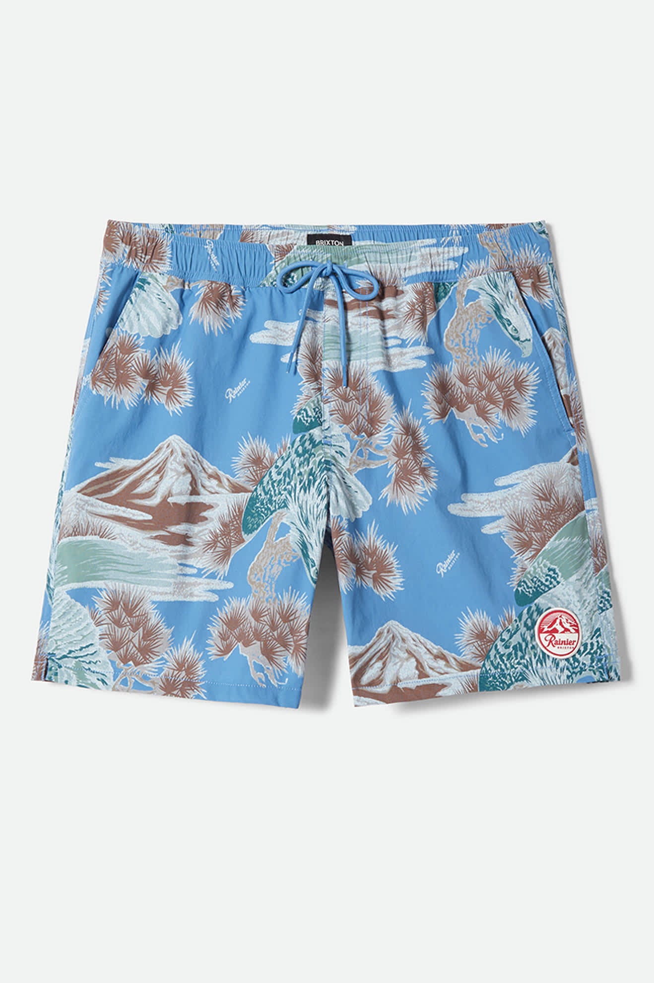 Men's Everyday Stretch Hybrid Short 7" in the color Blue Sky Rainier - Front Product View