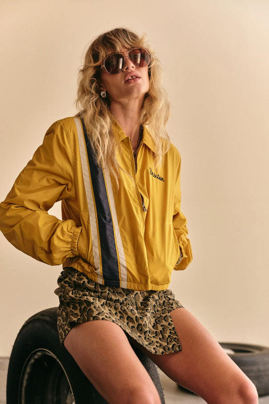 caleb williams dress Brixton Goodyear Mechanics Nugget Gold Women's Work Jacket, L