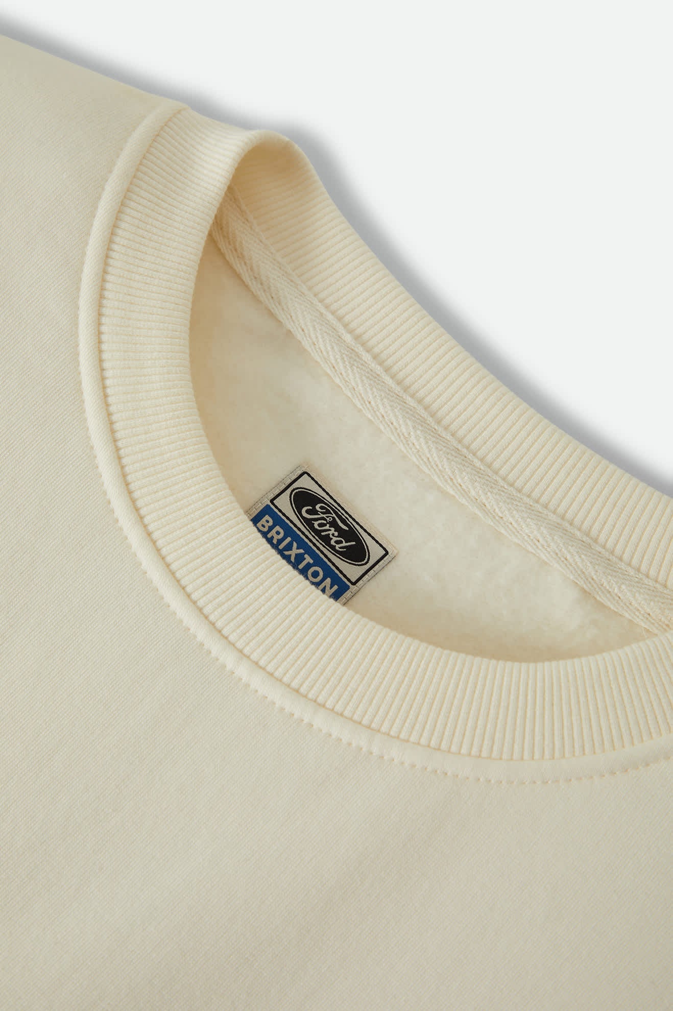 Men's Ford 71 Pickup Crew in the color Wimbledon White - Additional Laydown image