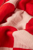 Women's The Getaway Romper in the color Silver Pink/Adrenaline Rush Checkerboard - Additional Laydown image