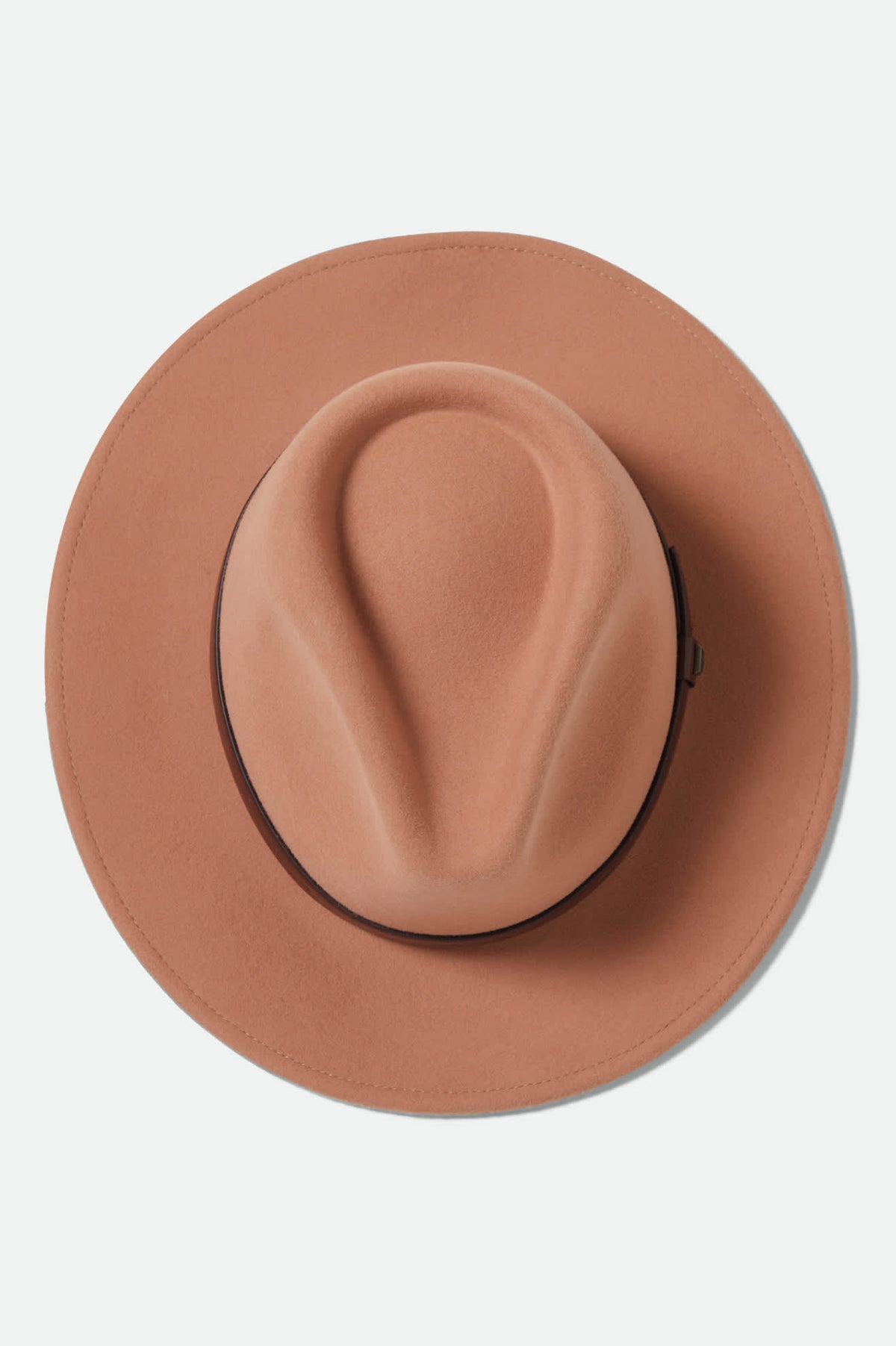 Unisex Messer Fedora in Italian Clay – Brixton