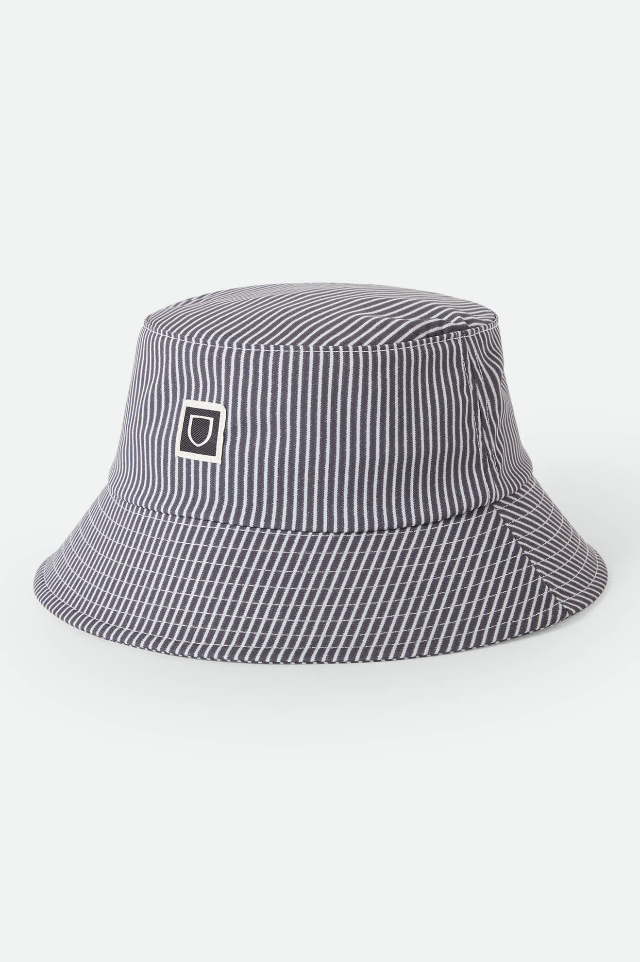 Unisex Eldon Water Packable Bucket Hat in the color Grey Hickory - Front Product View