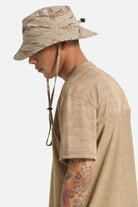 Unisex Journey Boonie Hat in the color Desert Tiger Camo - Men's Side View