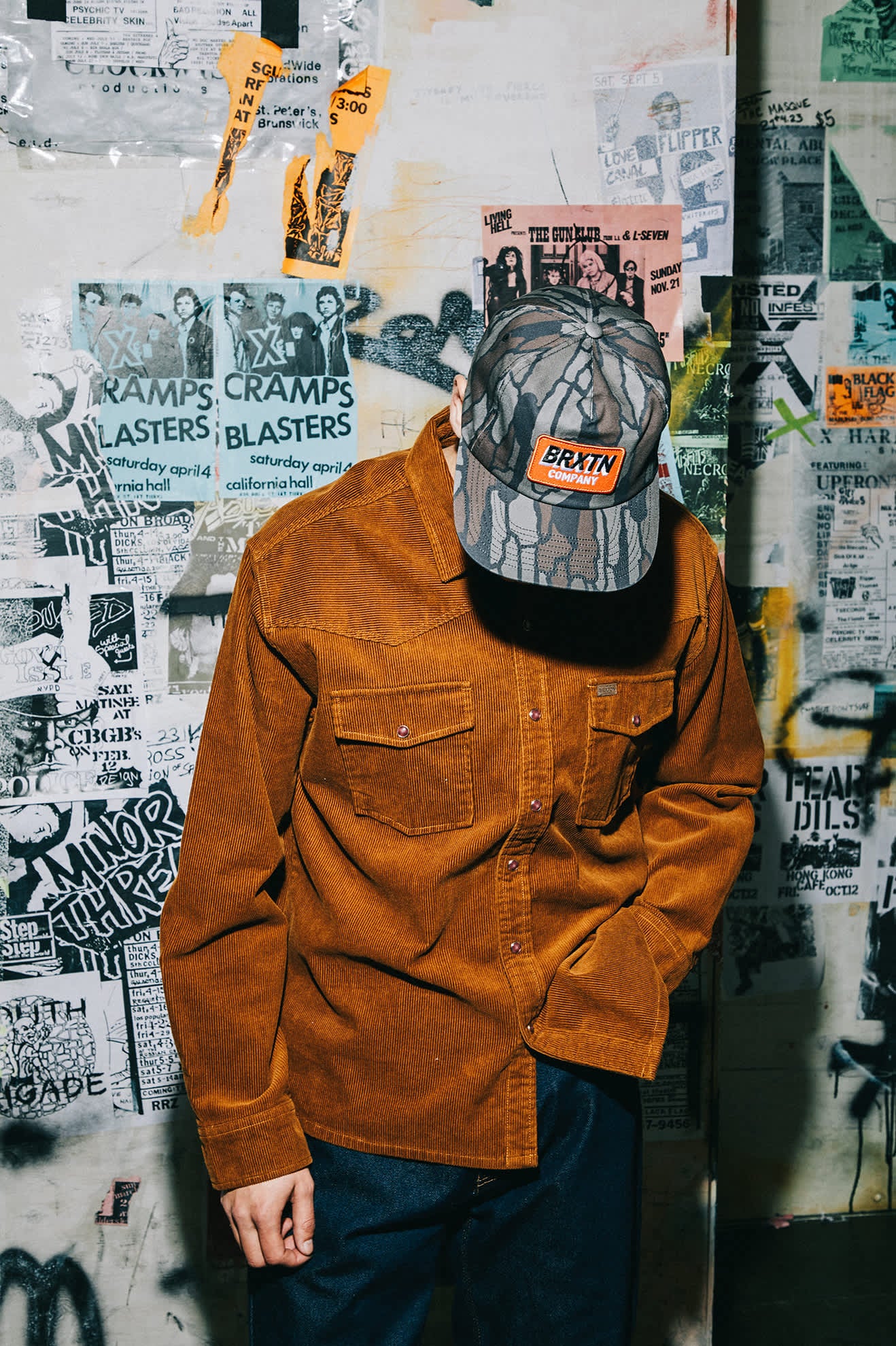 Men's New West Relaxed Overshirt in the color Washed Copper Corduroy - Men's Lifestyle image