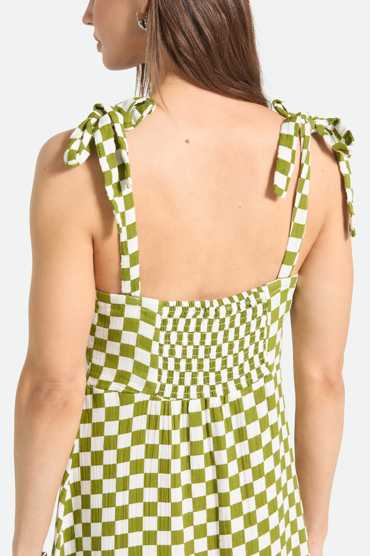 green checkerboard dress Georgia Dress