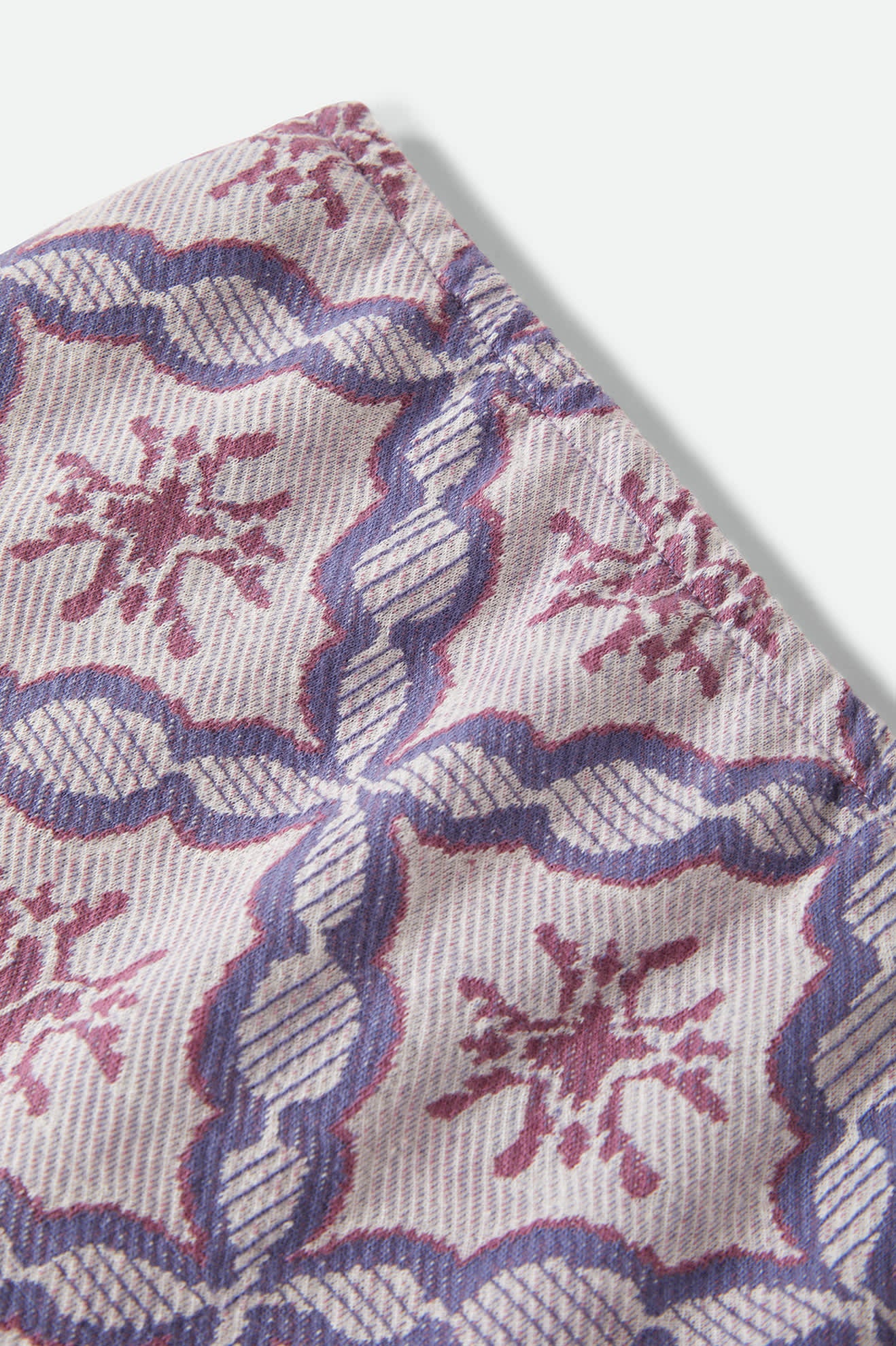 Women's Hot To Go Tube Top in the color Off White/Blue Tile - Additional Laydown image