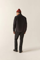 Men's Builders Stretch Lined Jacket in the color Black - Additional Fit image
