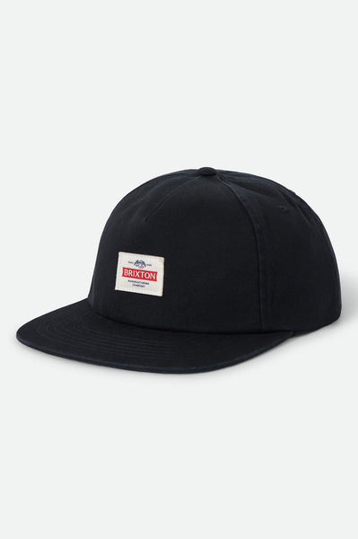 Unisex Trademark Snapback in Black – Brixton