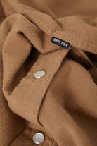 Men's Waylon Lightweight Overshirt in the color Khaki/Khaki - Additional Laydown image