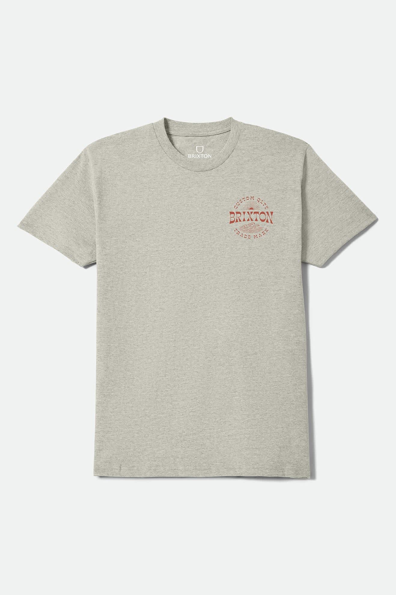 Men's Current Standard T-Shirt in the color Silver Grey - Front Product View