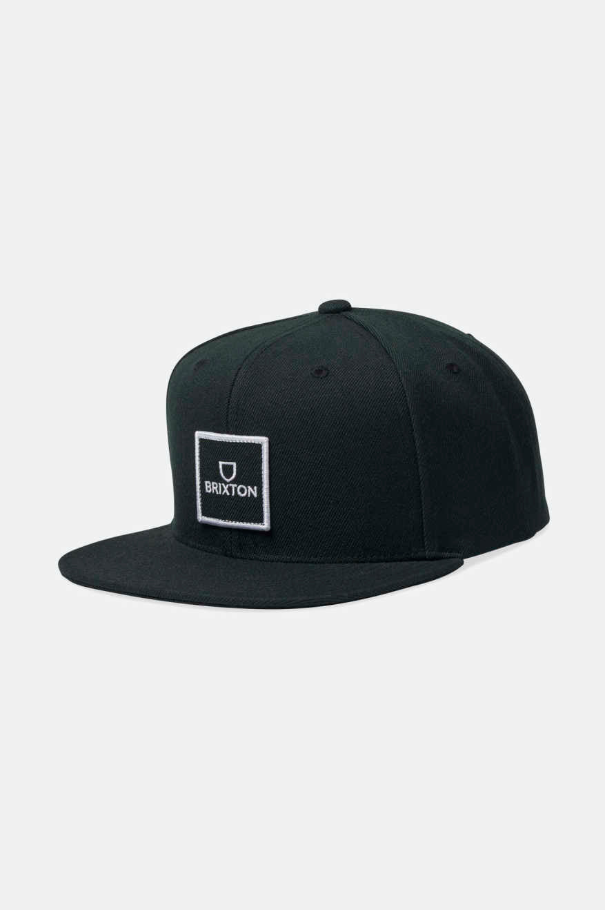 Alpha Square NetPlus MP Snapback - Black/Black