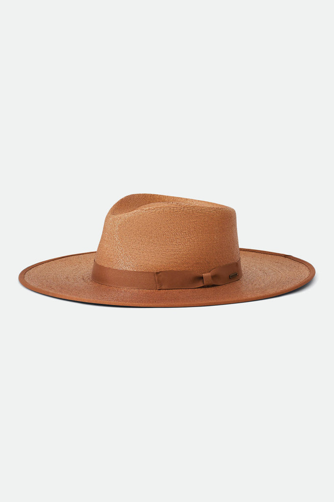 Brixton Jo Straw Rancher Hat Limited - Rust Regular Tripilla