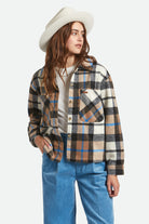 Unisex Hitch Ranch Fedora in the color Off White - Additional Fit image