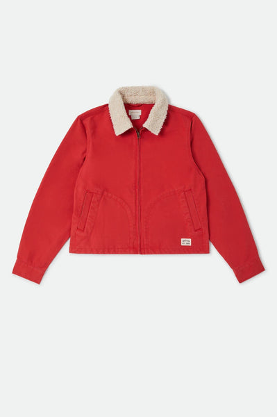 Women's Mechanics Garage Zip Jacket in Adrenaline Rush – Brixton