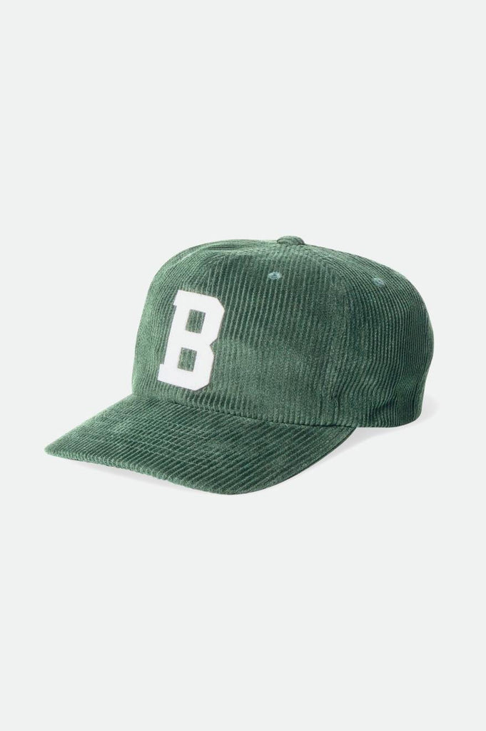 Brixton Big B Adjustable Hat - Emerald Cord