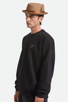 Unisex Stout Pork Pie in the color Tan - Men's Front View