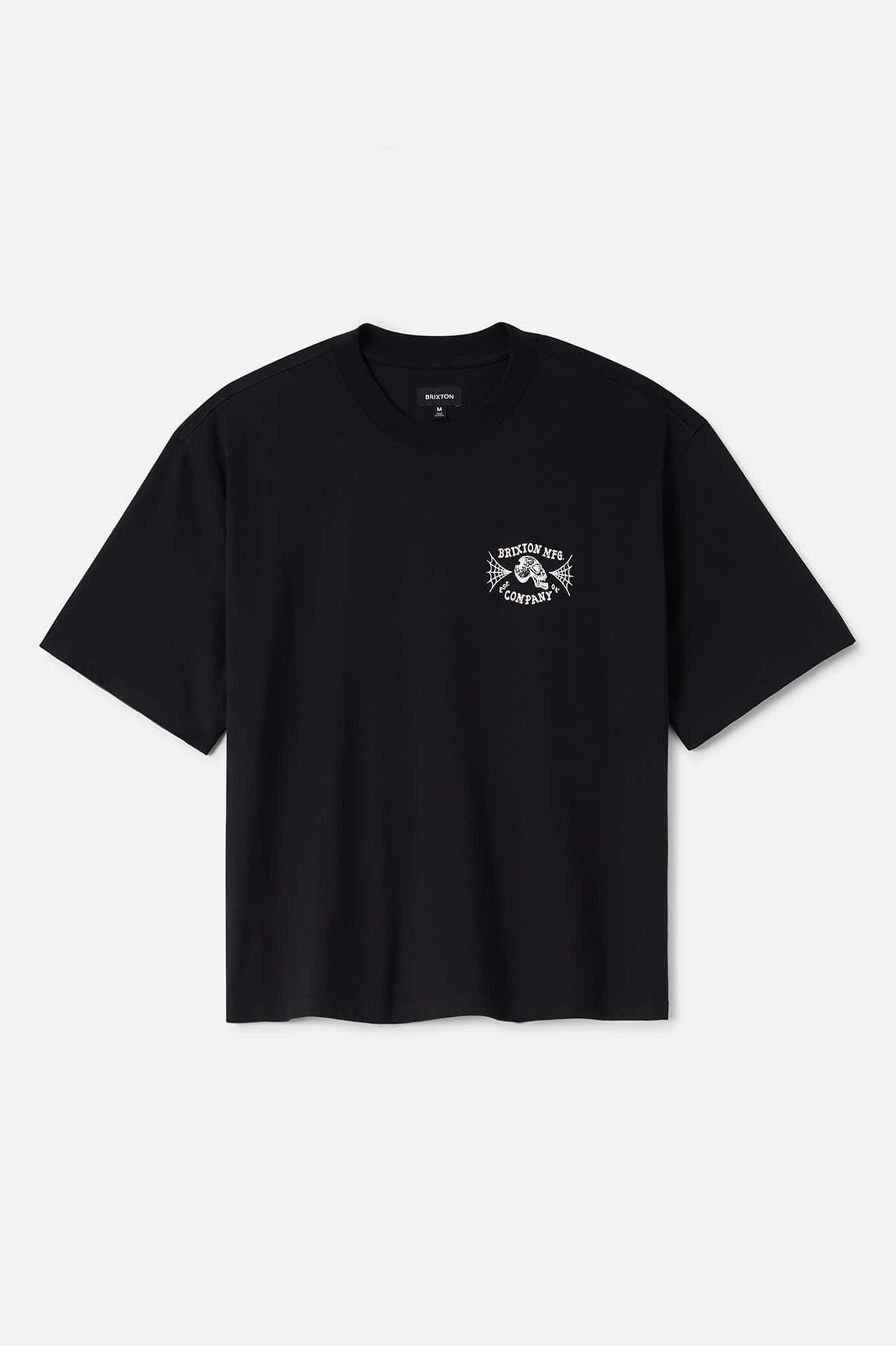 Men's Ogle Boxy T-Shirt in the color Black - Front Product View