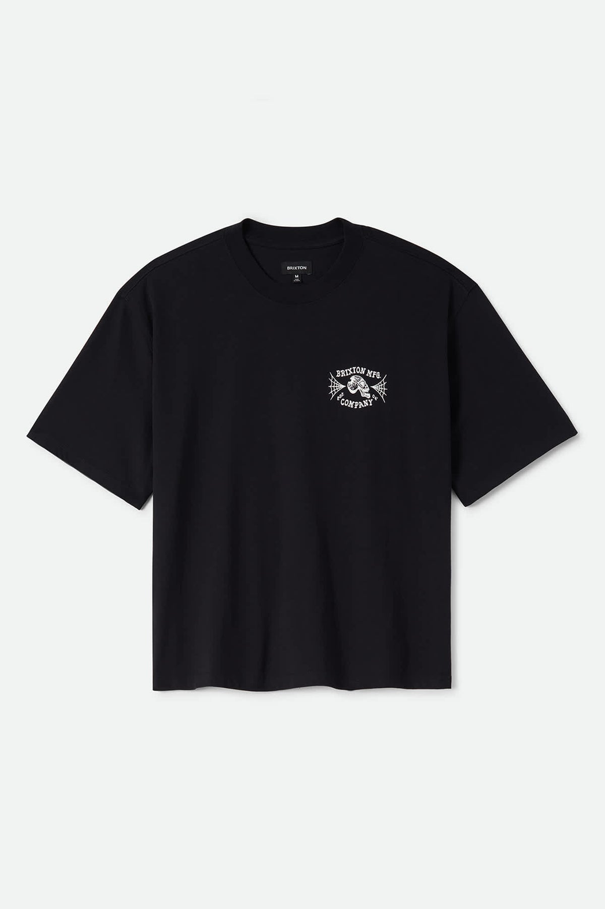 Men's Ogle Boxy T-Shirt in the color Black - Front Product View