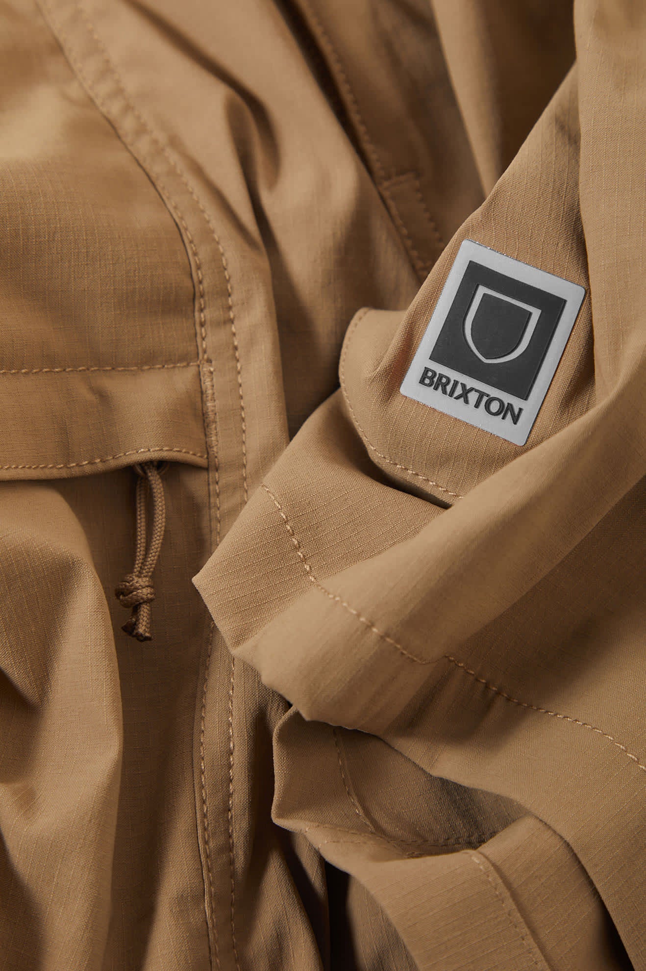 Men's Journey Utility Short in the color Khaki - Additional Laydown image