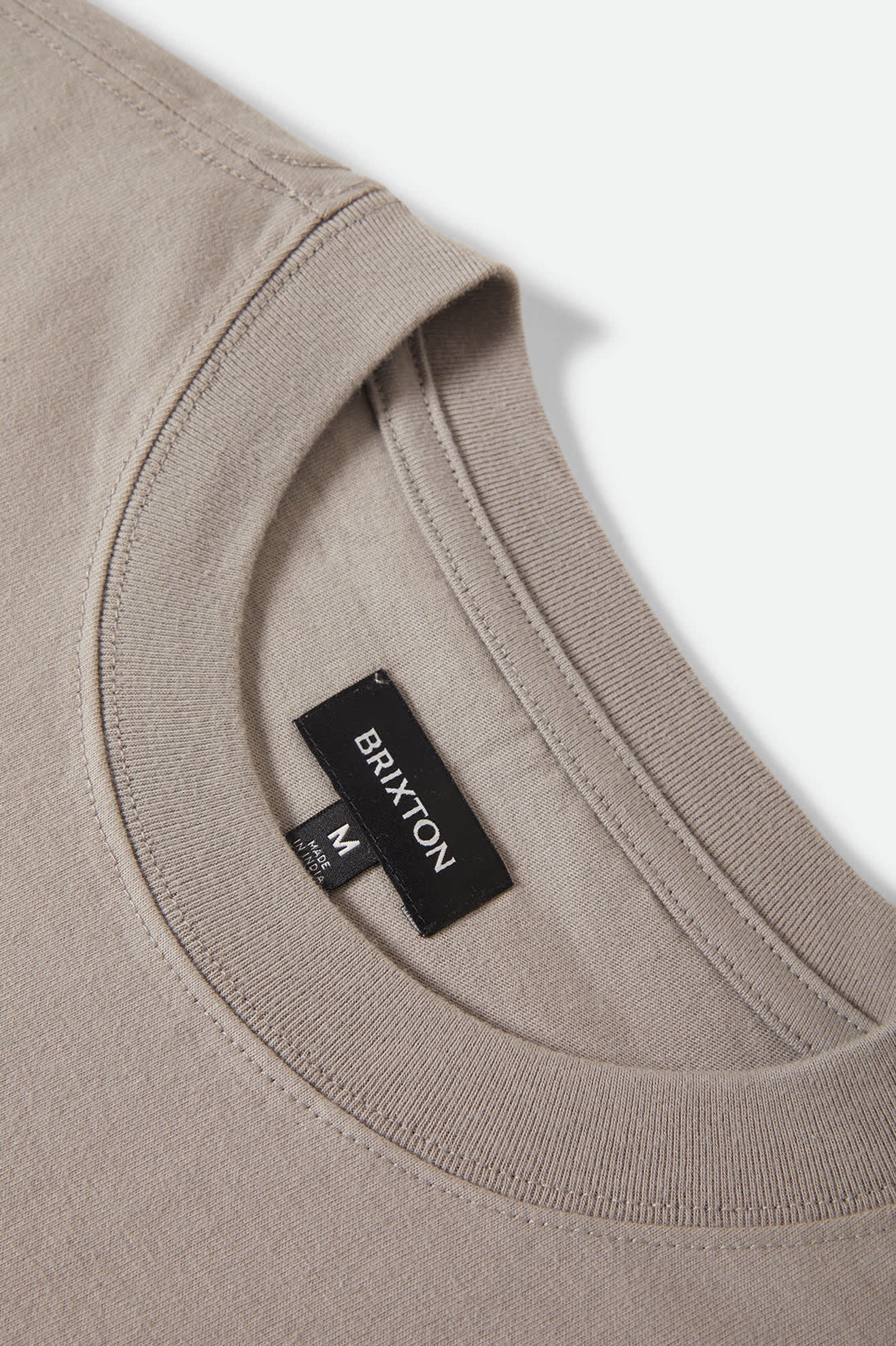 Men's Ursa Short Sleeve Oversized T-Shirt in the color Pebble Stone - Additional Laydown image