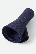 Women's Helena Straw Sun Hat in the color Midnight Blue - Additional Laydown image