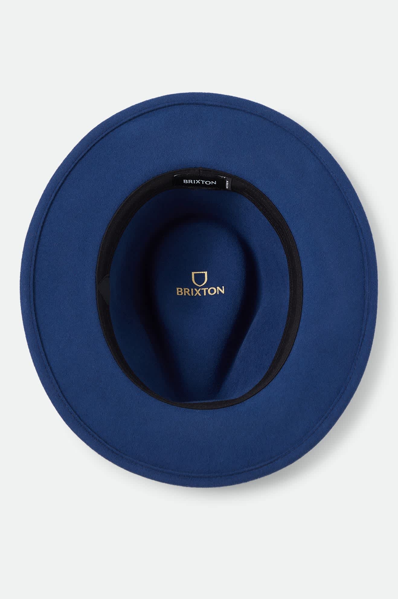 Unisex Messer Fedora in the color Classic Navy - Additional Laydown image