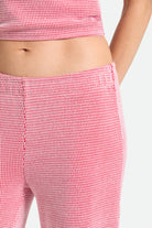 Women's Siesta Knit Pant in the color Adrenaline Rush/White Weave - Additional Fit image