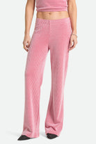 Women's Siesta Knit Pant in the color Adrenaline Rush/White Weave - Women's Front View