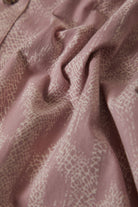 Men's Charter Print Short Sleeve Shirt in the color Dark Pink/Silver Crackle Paint - Additional Laydown image