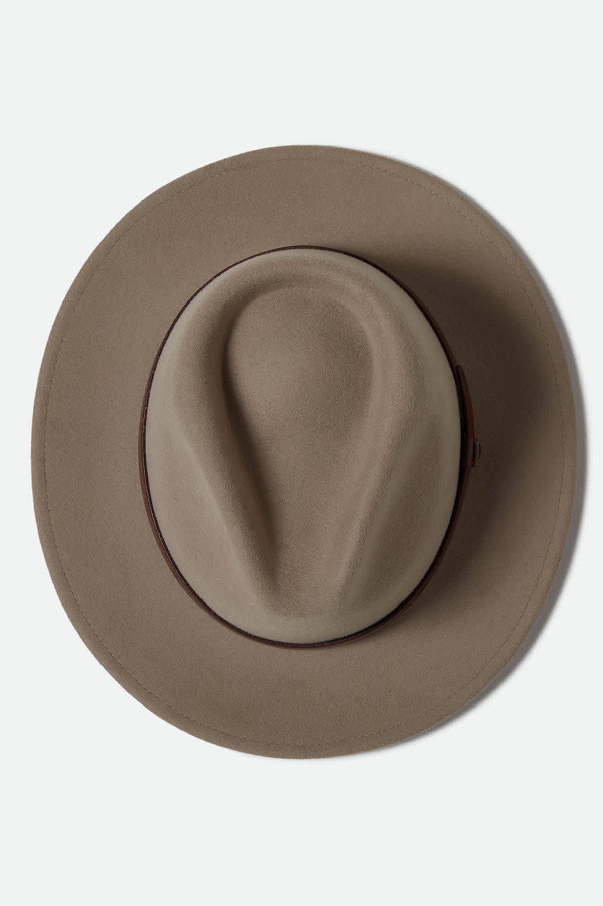 brixton messer fedora tobacco Brixton Messer Fedora Light Tan / S