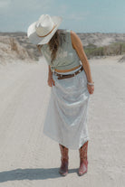 Unisex Laredo Straw Cowboy Hat in the color Bone - Women's Lifestyle image