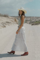 Unisex Laredo Straw Cowboy Hat in the color Bone - Women's Lifestyle image