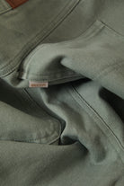 Women's The Alba Baggy Carpenter Short in the color Washed Sage Green - Additional Laydown image