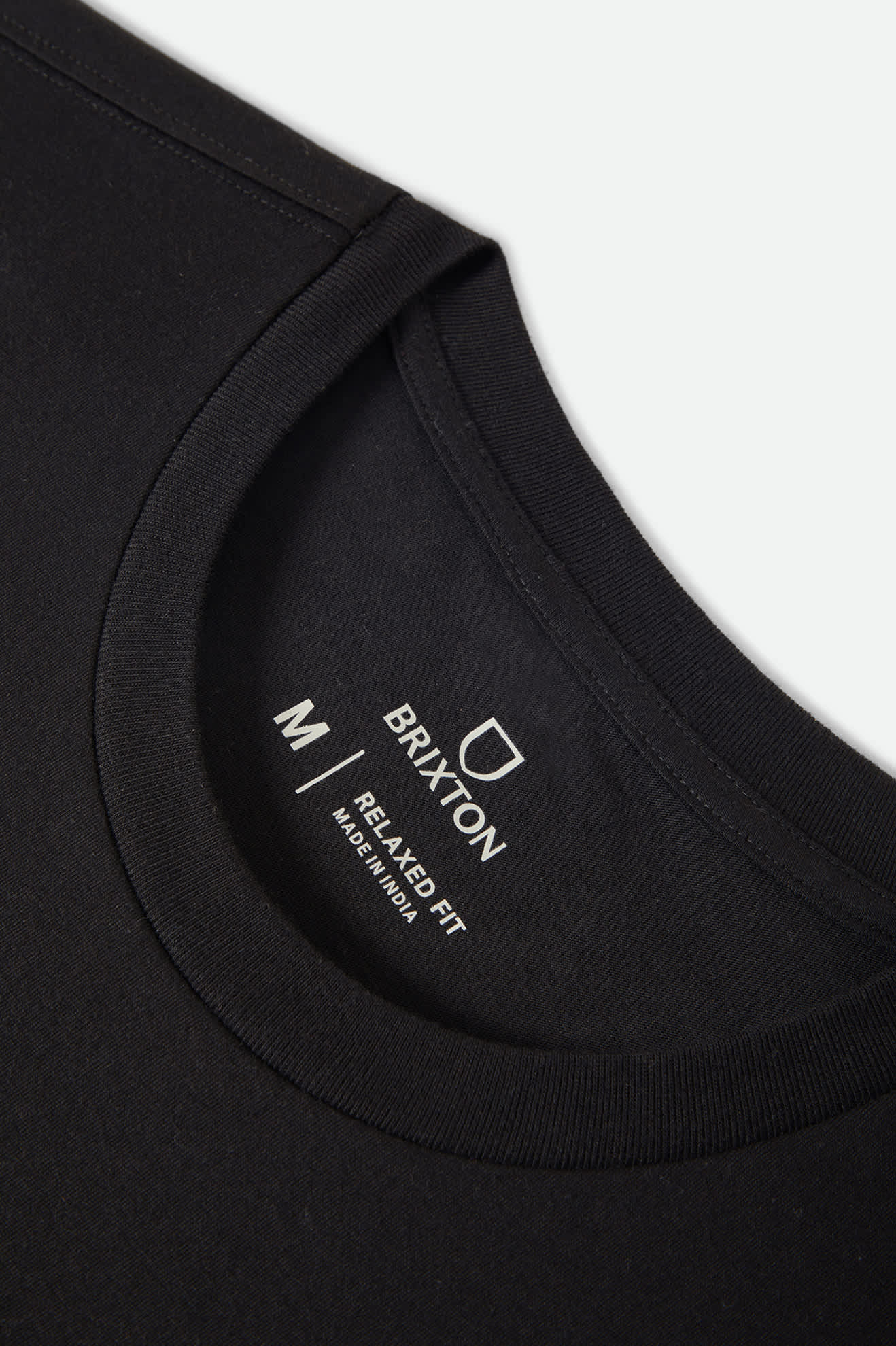 Men's Wolcott Worn In Boxy Muscle Tank in the color Black - Additional Laydown image