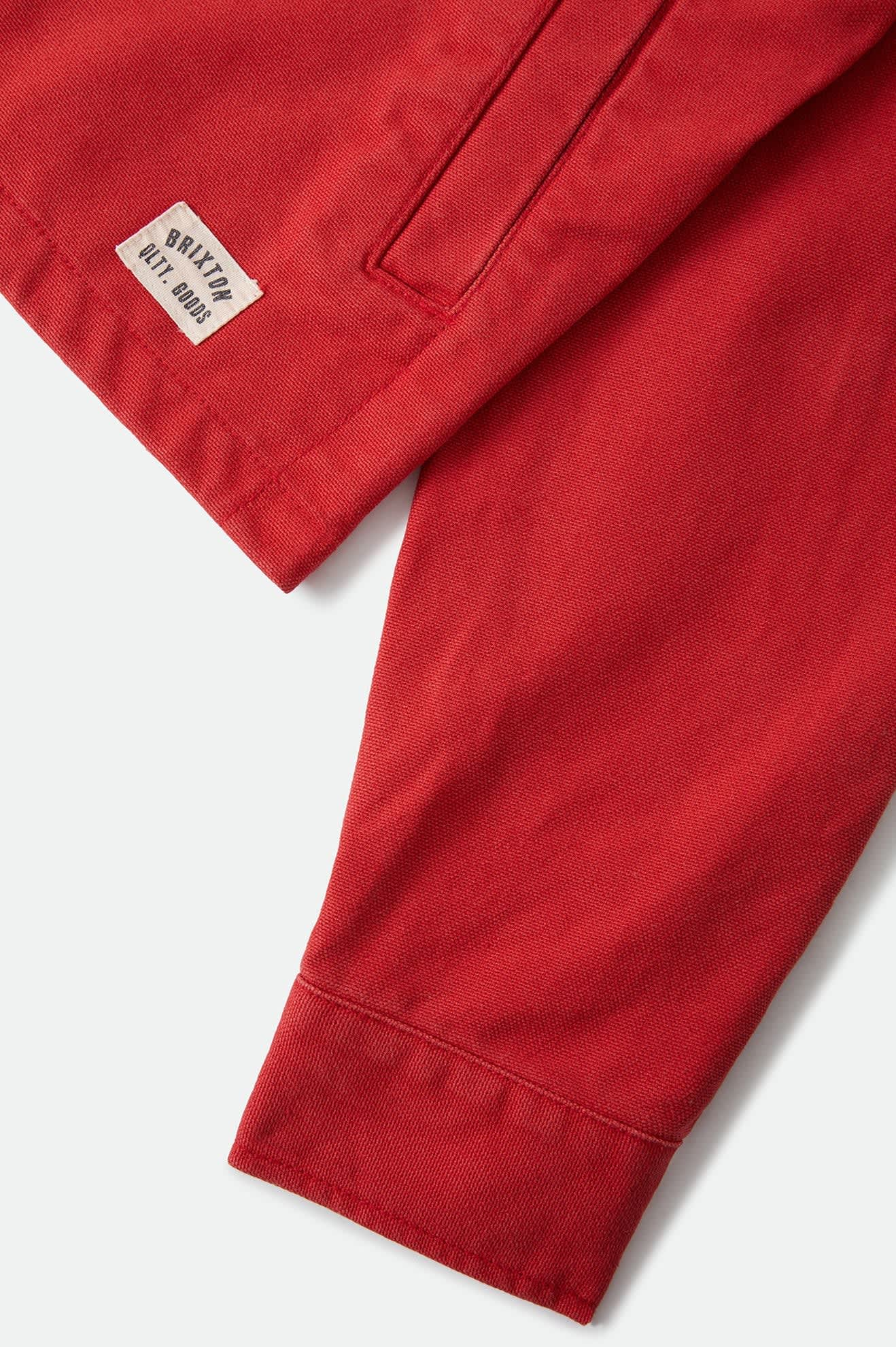 Women's Mechanics Women's Garage Zip Jacket in the color Adrenaline Rush - Additional Laydown image