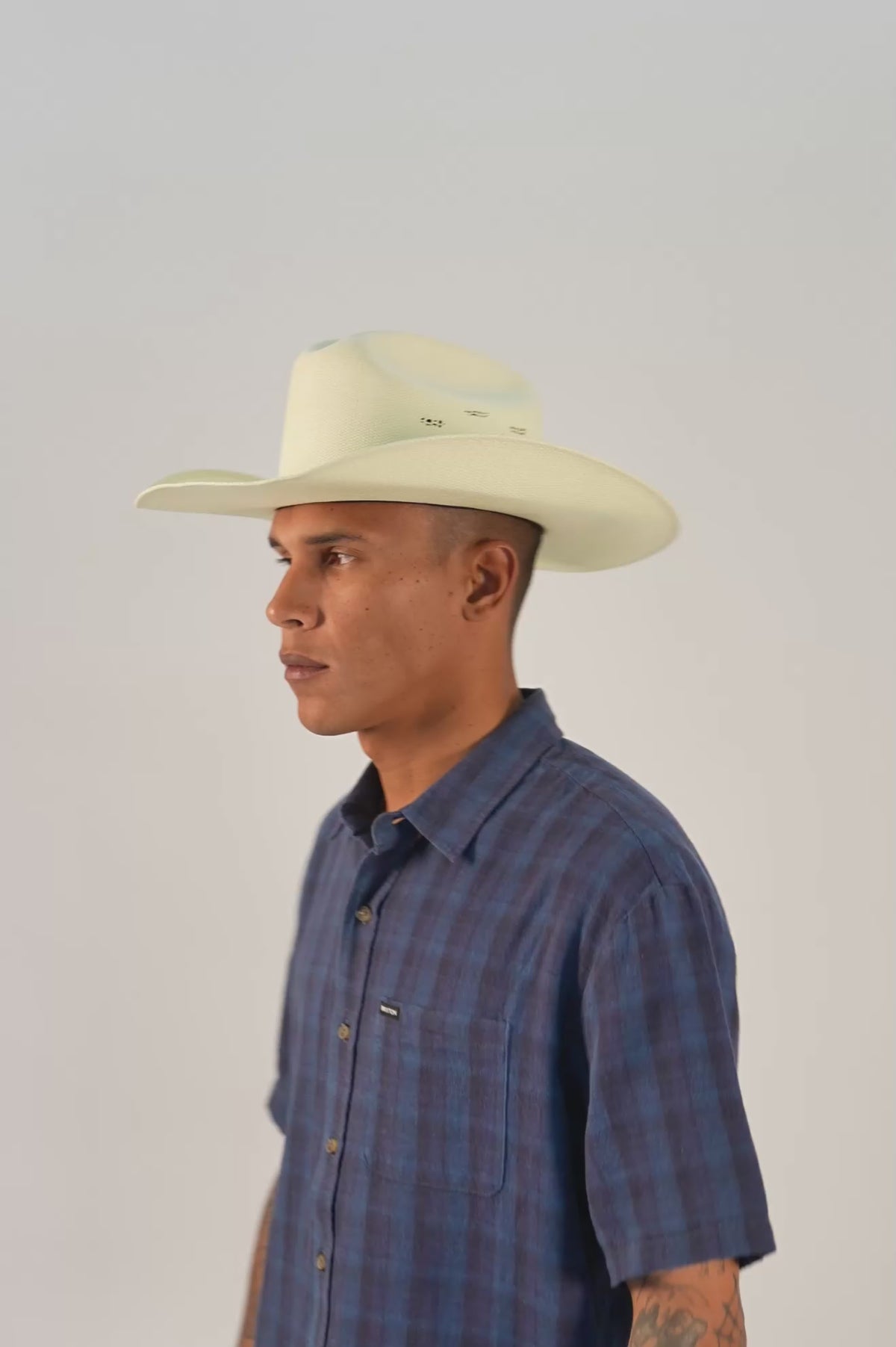 Unisex Laredo Straw Cowboy Hat in Bone – Brixton