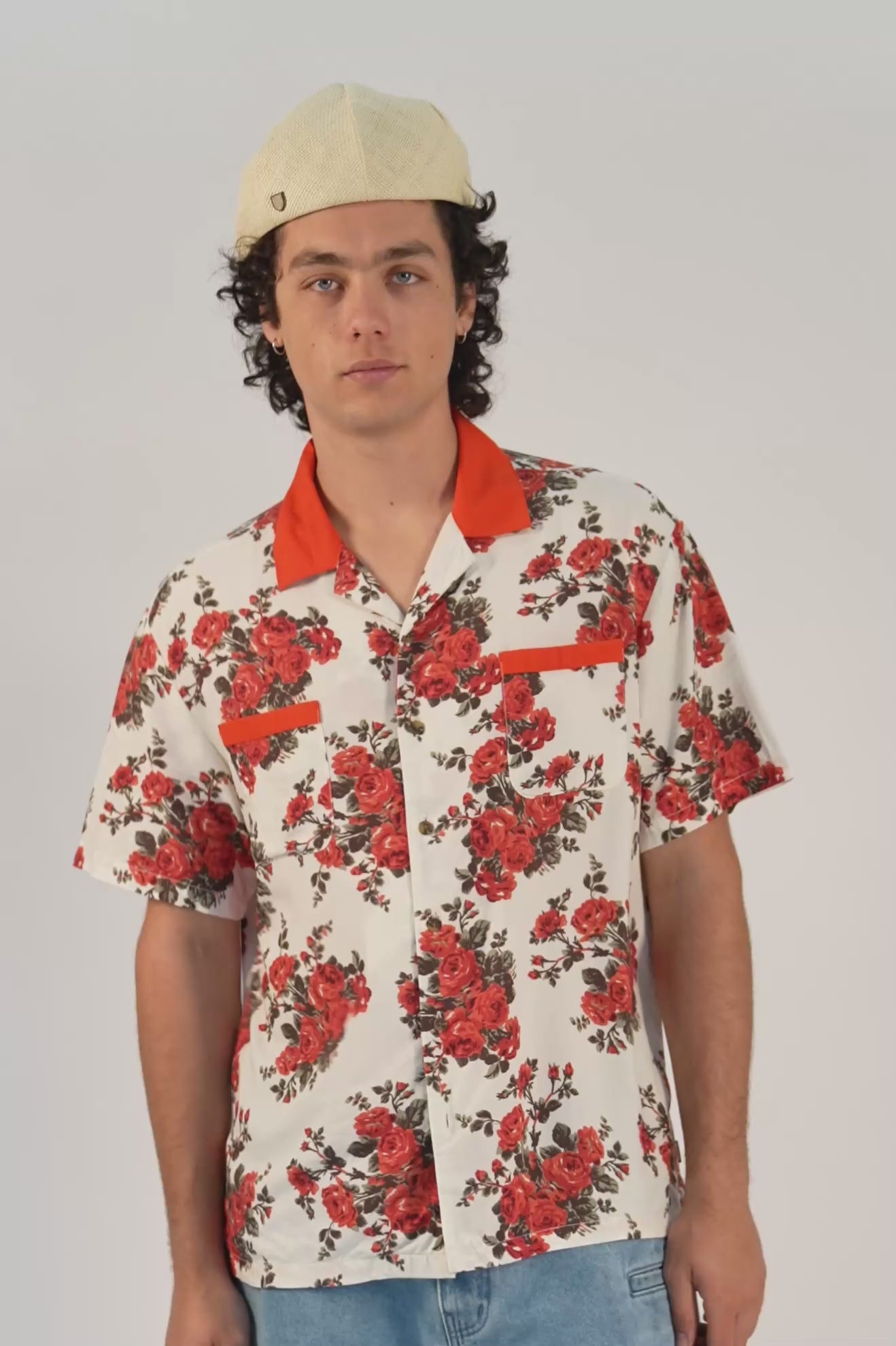 Men's Lafayette Short Sleeve Shirt in Rose Bud – Brixton