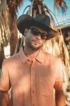 Unisex Laredo Straw Cowboy Hat in the color Black - Men's Lifestyle image