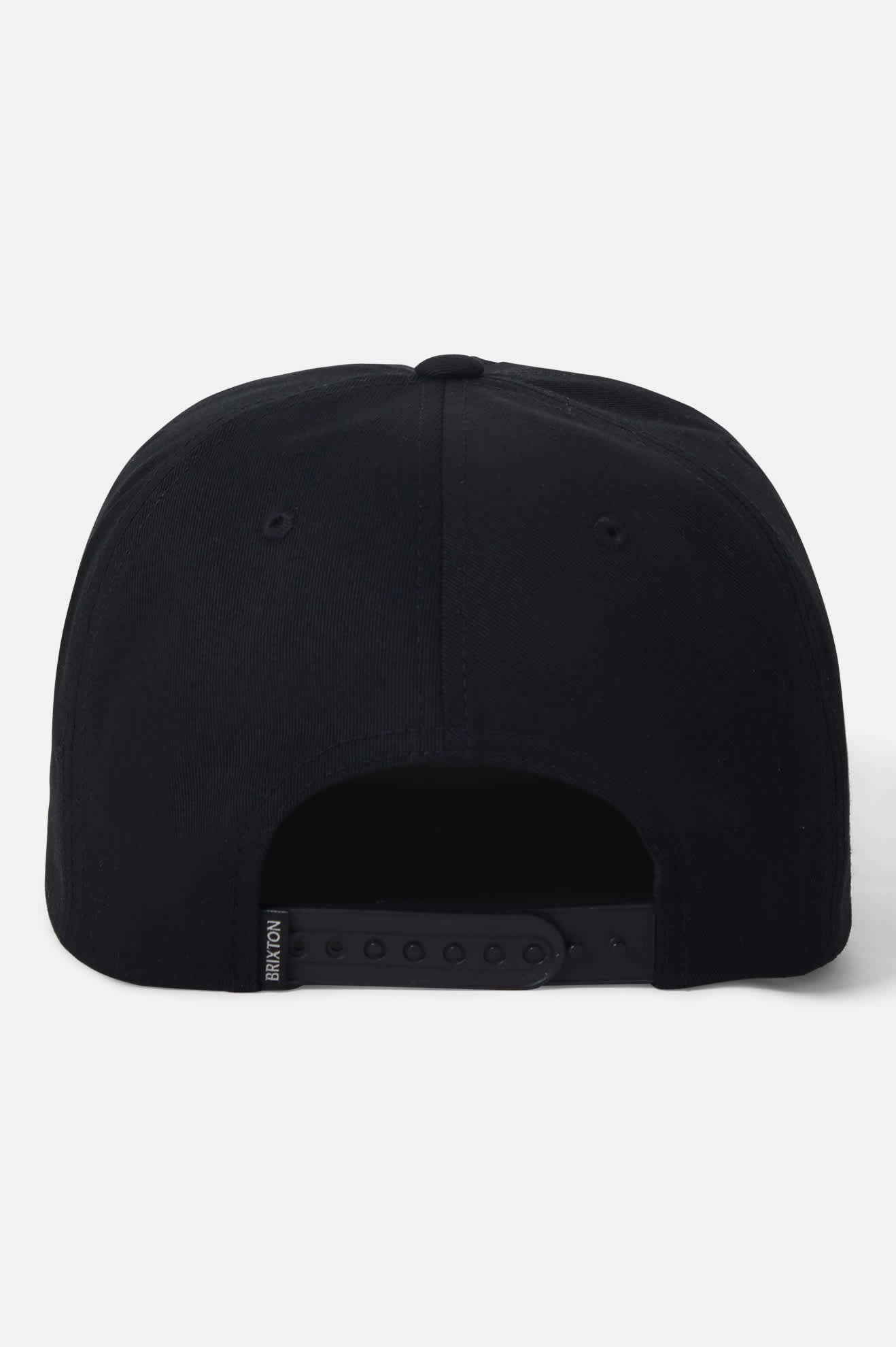 Unisex Smile Always Snapback in the color Black - Additional Laydown image