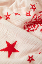 Women's The Lola Lounge Pant in the color Off White Tile - Additional Laydown image