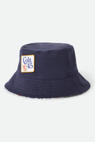 Unisex Colt 45 X Brixton Bucket Hat in the color Multi/Midnight Blue - Front Product View