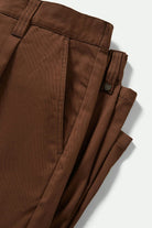 Men's Union Baggy Pant in the color Pinecone Brown - Additional Laydown image