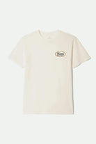 Men's Parsons S/S Standard T-Shirt in the color Cream/Pumpkin Spice/Washed Black - Front Product View
