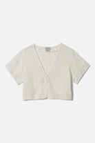 Women's Seaside Eyelet Top in the color Off White Eyelet - Front Product View