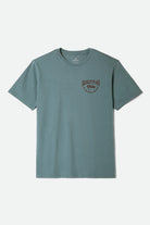Men's Garnet Short Sleeve Standard T-Shirt in the color Ocean Breeze - Front Product View