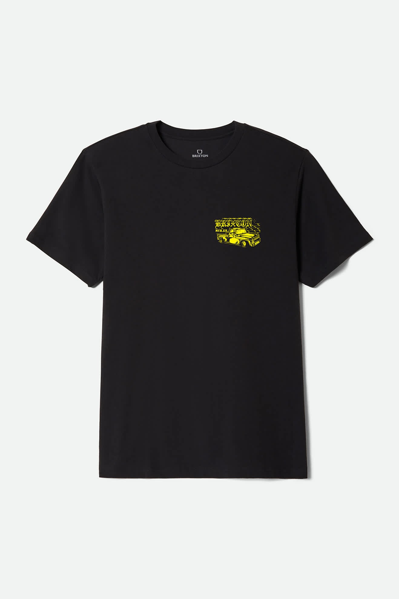 Men's Cisco Short Sleeve Standard T-Shirt in the color Black - Front Product View
