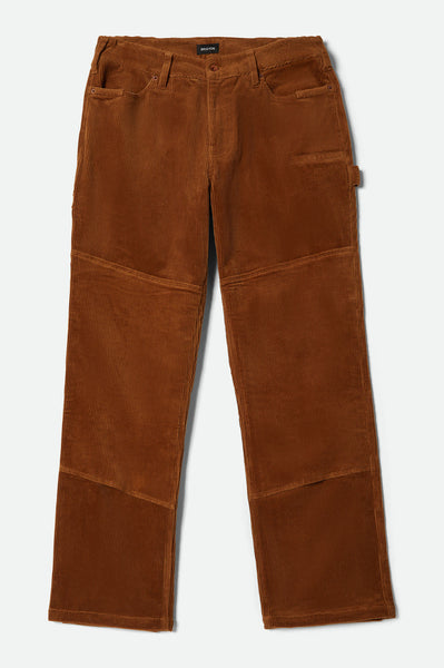 Men's Builders Carpenter Stretch Pant in Washed Copper Corduroy