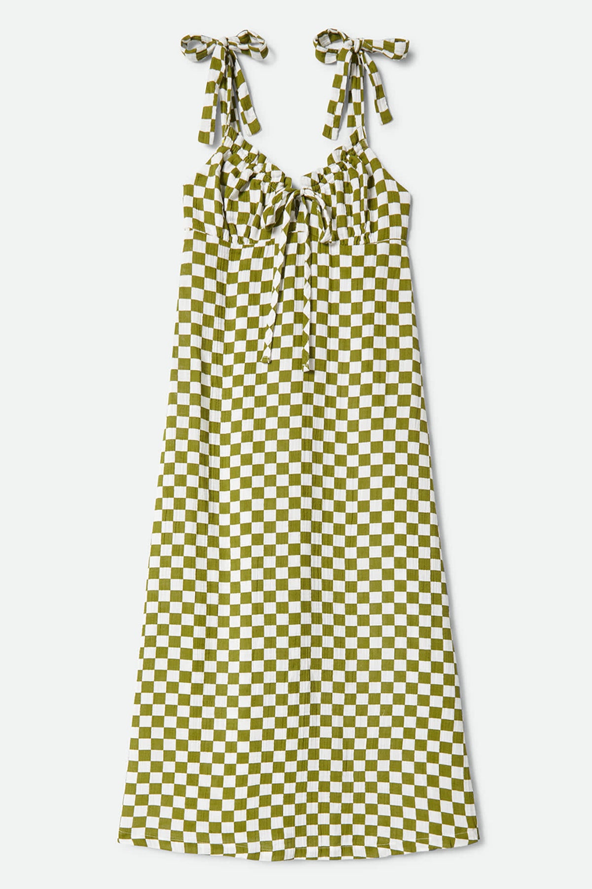 green checkerboard dress Georgia Dress