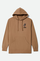 Men's Dawg Hoodie in the color Sandstone - Front Product View